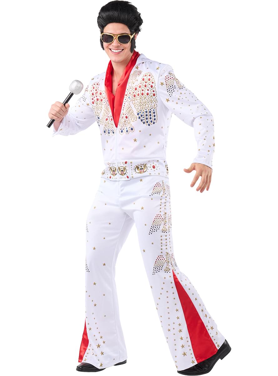 Kostīms de Elvis pieaugušajiem - Oficiāls liels izmērs