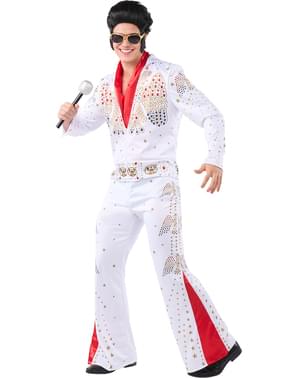 Disfraz de Elvis para adulto - Oficial talla grande