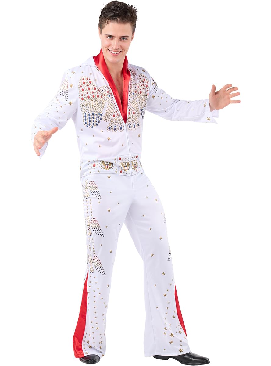 Costum de Elvis pentru adulți - Oficial mărime mare