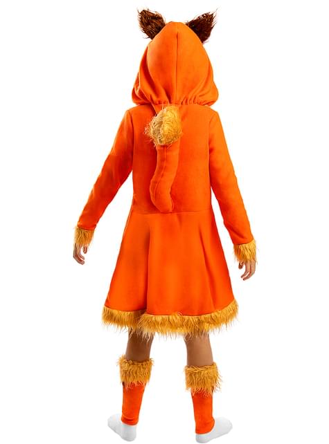 Disfraz de zorro para niña