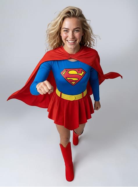 Supergirl-dräkt för dam