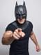 Mască Batman din latex - Cavalerul Negru
