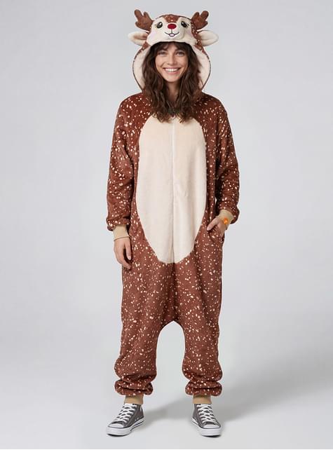 Disfraz de reno para adulto comfy