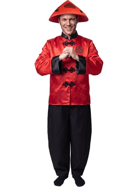 Disfraz de chino para hombre