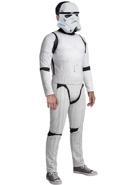 Disfraz de Stormtrooper para hombre talla grande