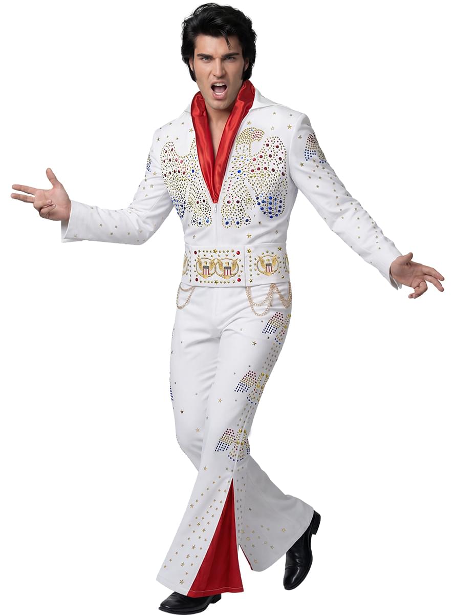 Disfraz de Elvis deluxe para adulto talla grande
