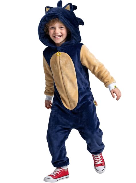 Disfraz de Sonic para niño comfy