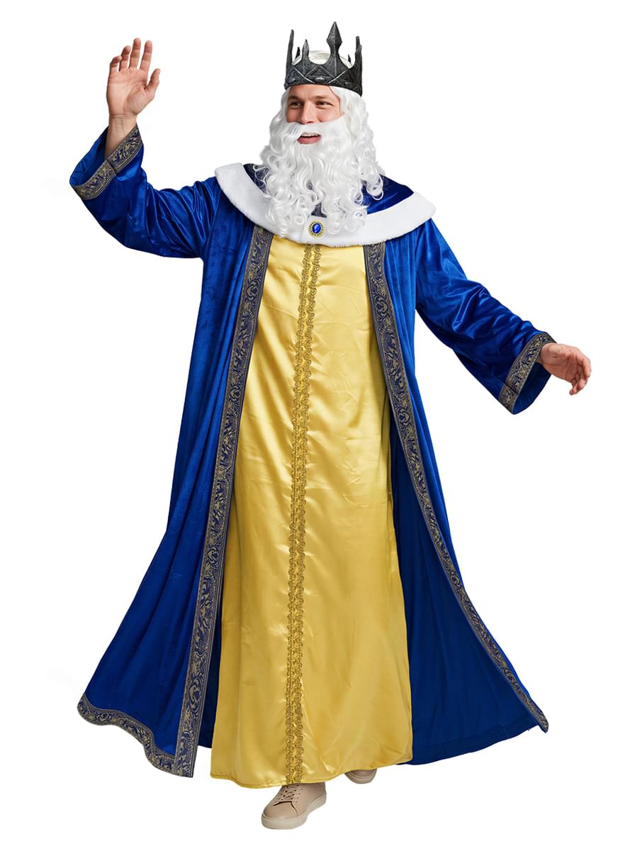 Disfraz de Rey Mago Melchor para hombre talla grande