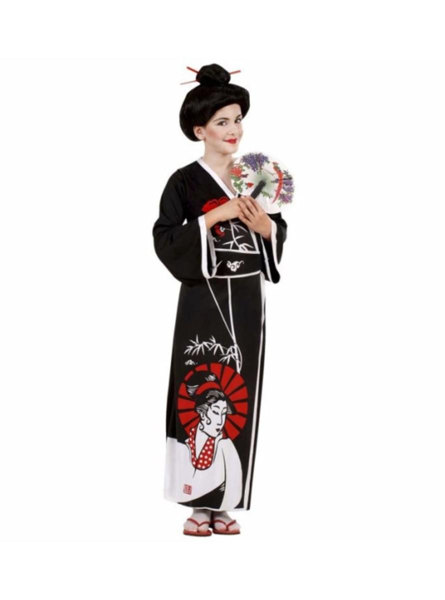 Geisha kostume til piger