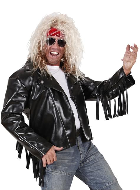 Casaco roqueiro para homem tamanho grande