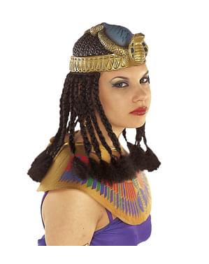 मिस्र की राजकुमारी विग पट्टिकाओं के साथ