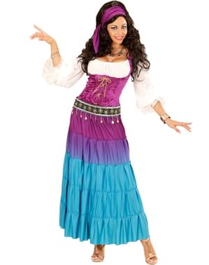 Dansande Zigenerska Maskeraddräkt Dam Plus Size