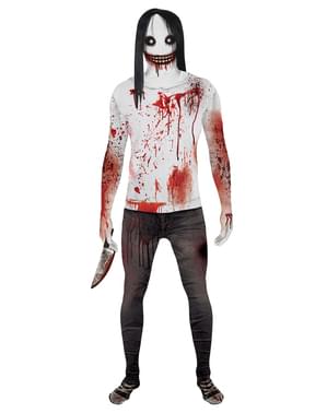 Costume da Jeff the Killer Morphsuit