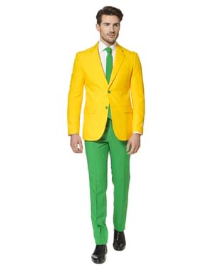 Brazil zöld és sárga öltöny - Opposuits