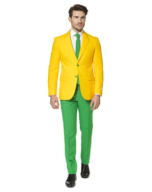 Brasilien Grün-gelber Anzug - Opposuits