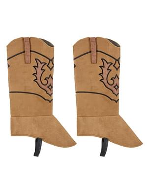 Cobre botas de cowboy para adulto