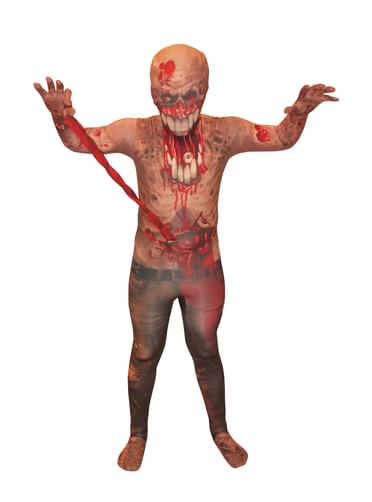 Fato de zombie com as tripas de fora Morphsuit