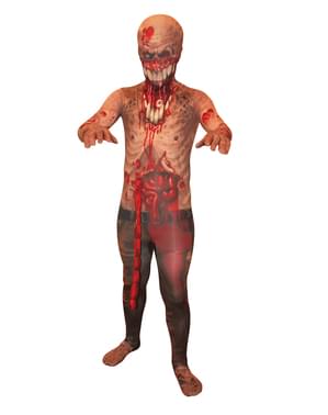 Disfraz de zombie con las tripas fuera Morphsuit infantil