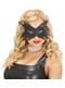 Antifaz estrella negra para mujer