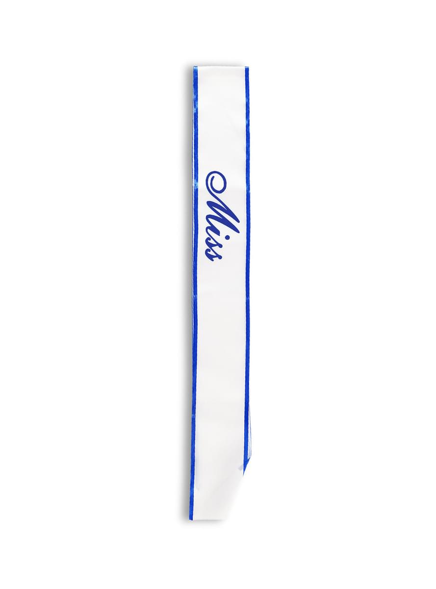 Woman's Satin Miss Sash