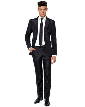 Traje Solid Black Suitmeister