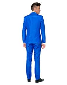 Suitmeister Solid Blue jakkesæt