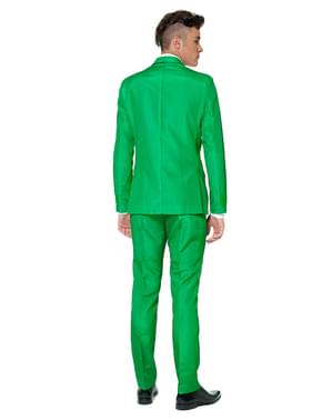 Solid Green Suitmeister Anzug