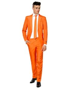 Abito Solid Orange Suitmeister