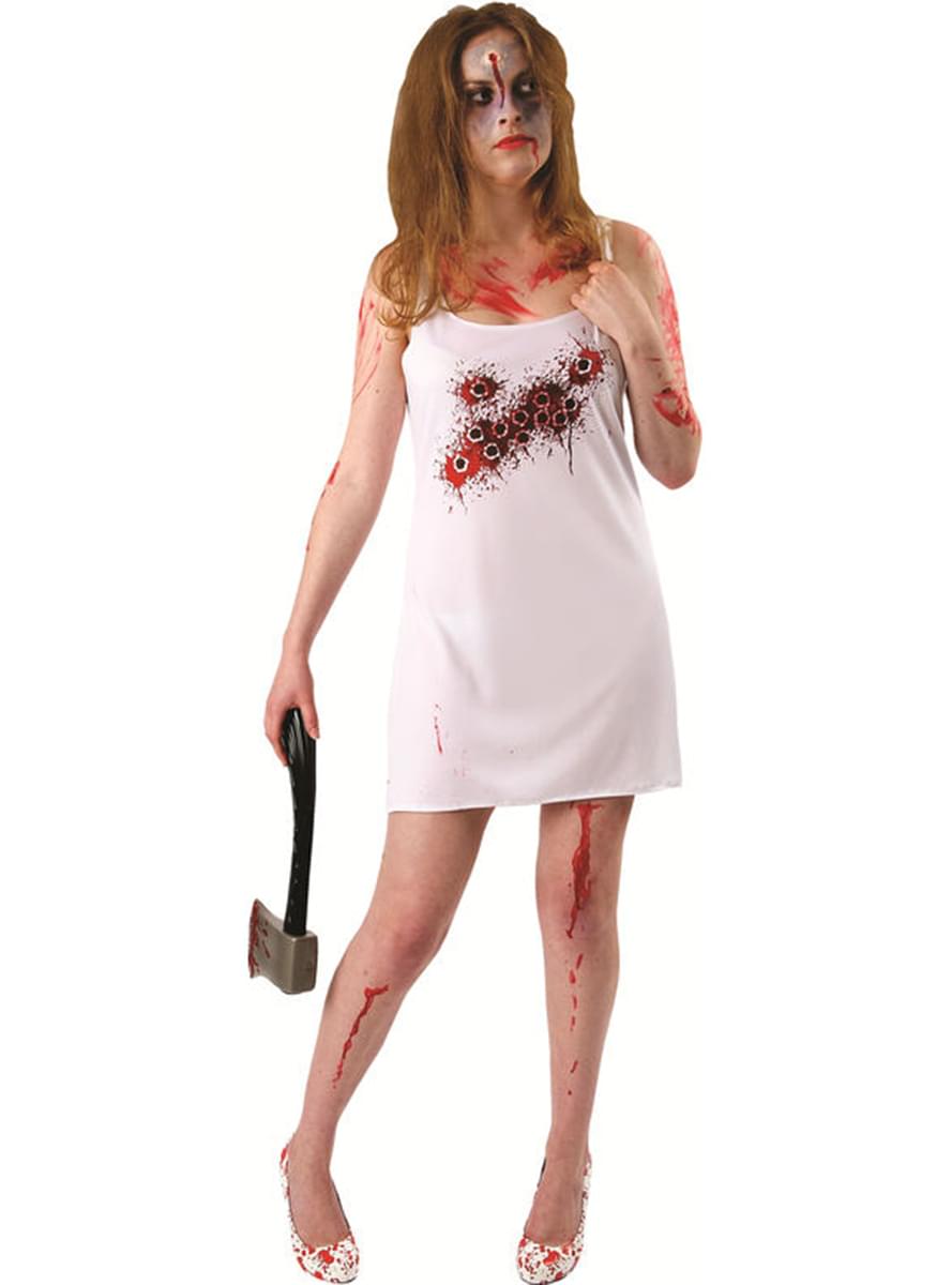 Vestido de acribillada a tiros para mujer