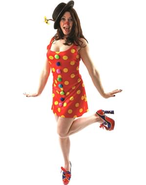 Maskeraddräkt Glad Clown för henne
