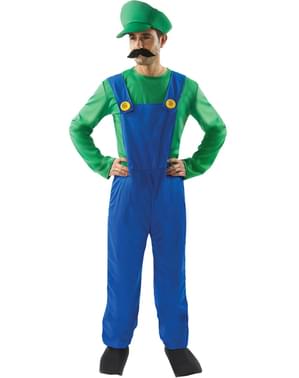 Man's Italian Plumber's Helper Costume