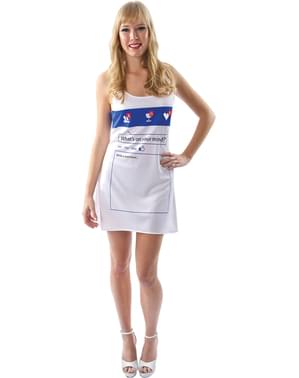 Woman's Social Network Costume