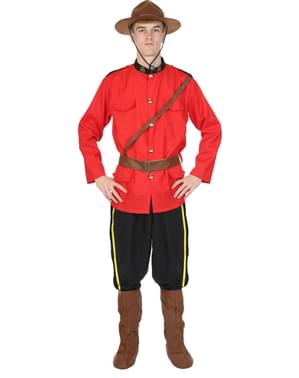 Déguisement police montée Canada homme