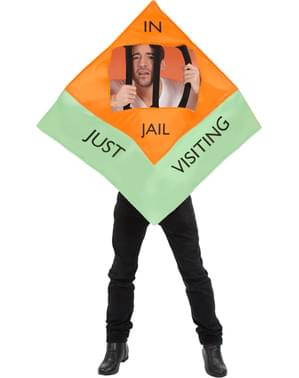 Costum de constructor în închisoare pentru adult