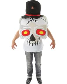 Man's Inflatable Skull Costume