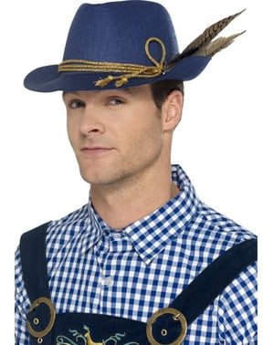 Мужская традиционная баварская мини-шляпа
