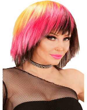 Wig Goth Pink Wanita