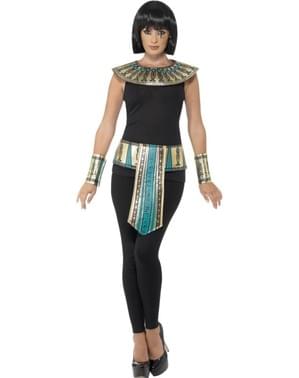 Kit de faraó egípcia para mulher