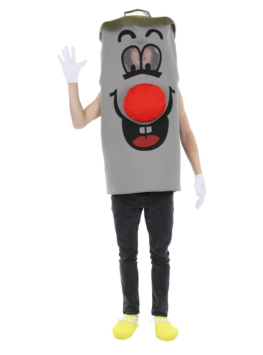 Pánský kostým veselý odpadkový koš