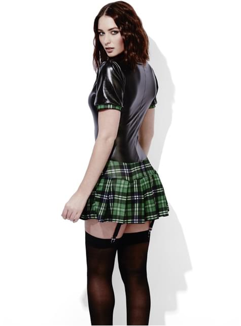 Fato de estudante desobediente Fever para mulher