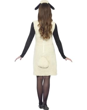 女性のひつじのショーンコスチューム