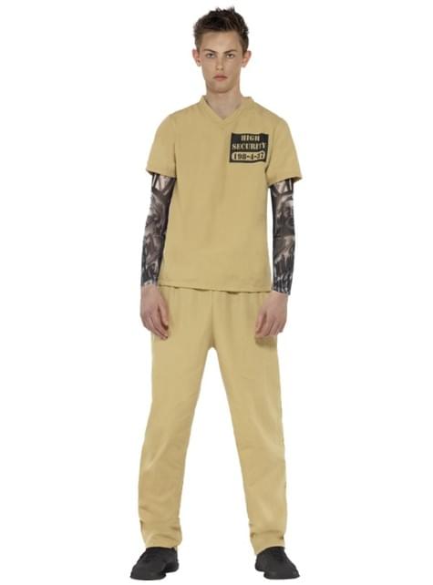 Costum de condamnat pentru adolescenți