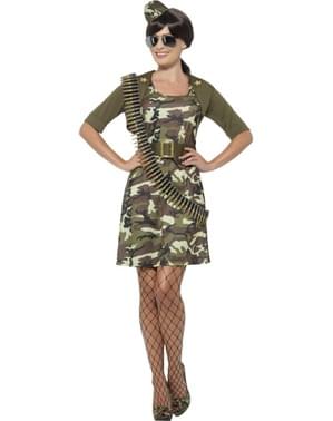 Militærkostume til kvinder