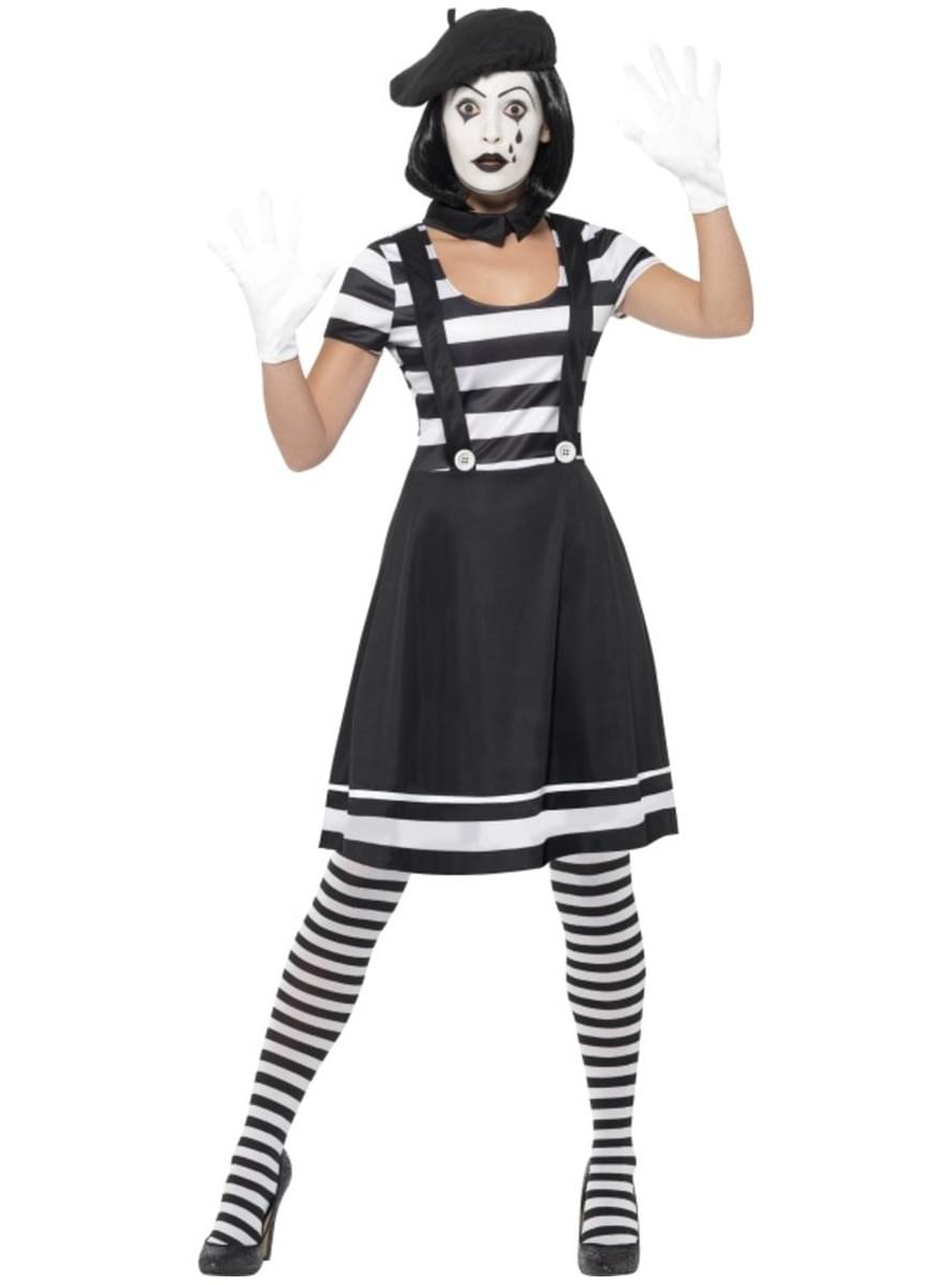 Mime kostume til kvinder