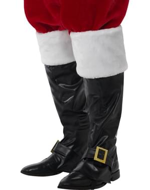 Cobre botas de Pai Natal deluxe para homem