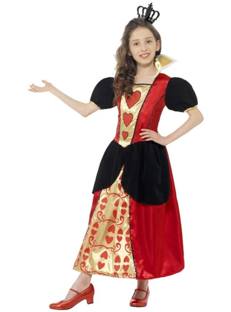 Girl S Princess Of Hearts Costume Express Delivery Funidelia