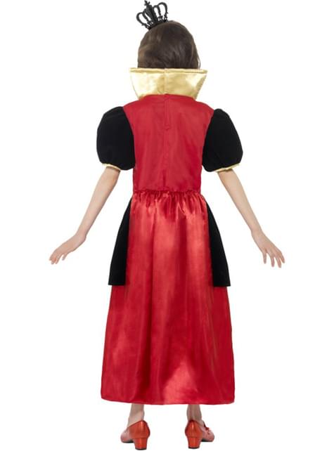 Fato de princesinha de copas para menina