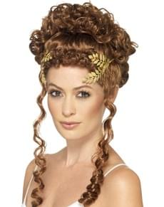 Coroa dourada de louro