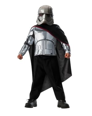 Fato de Capitão Phasma Star Wars infantil