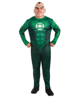 Pánský kostým Sinestro Green Lantern nadměrná velikost